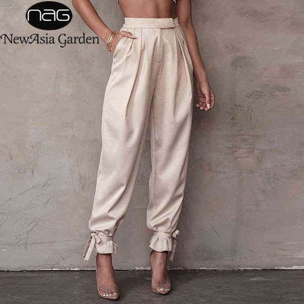 

newasia harem pants high waist solid color zipper loose sweatpants women joggers casual harajuku trousers fashion streetwear new 210413, Black;white