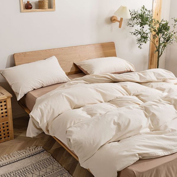 

washing cotton 4-piece set of simple bedding