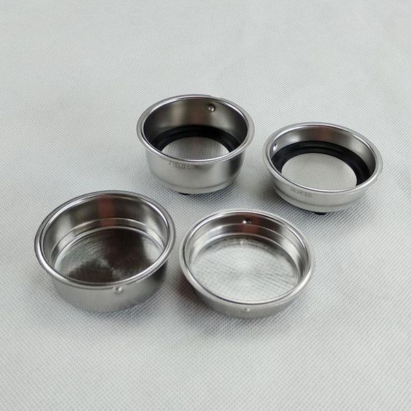 

coffee filters machine accessories 51mm basket powder cup container italian stainless steel utensil filter