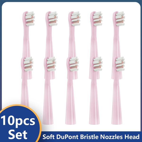 

smart electric toothbrush 10pcs for head saky e1p clean brush heads dental replace