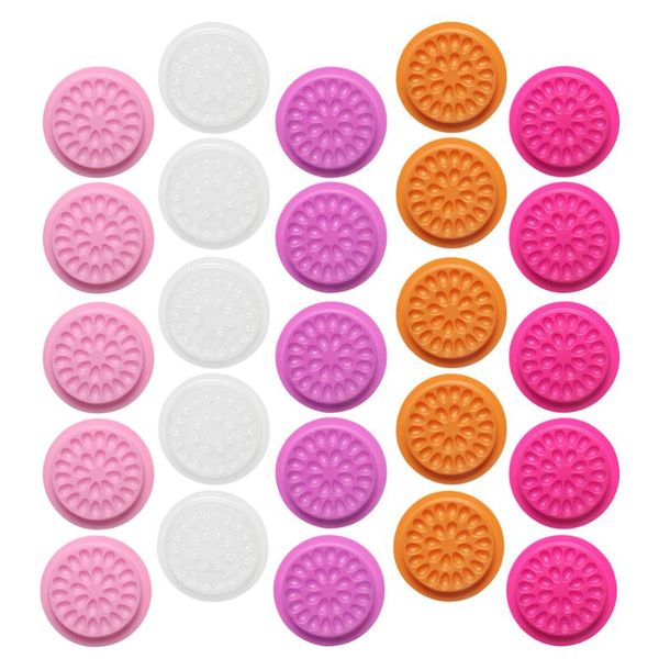 

false eyelashes 150pcs disposable eyelash beauty glue holders grafting trays