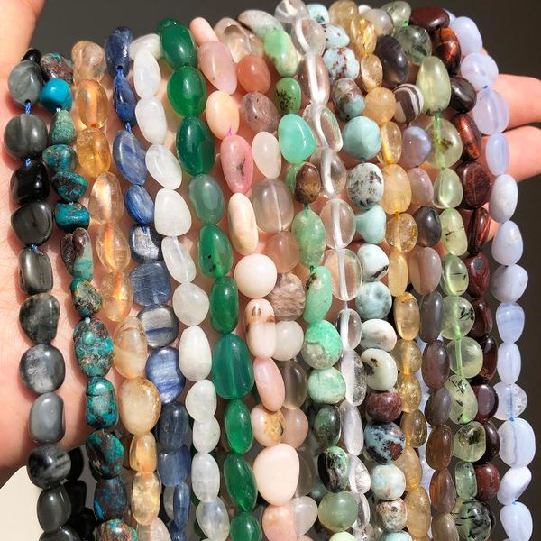 

other natural chrysocolla prehnites tiger eye agates stone irregular loose beads for fashion jewelry diy making earrings bracelets