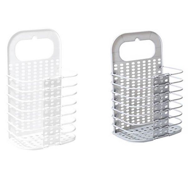 

plastic laundry hamper foldable household with sturdy handle bags