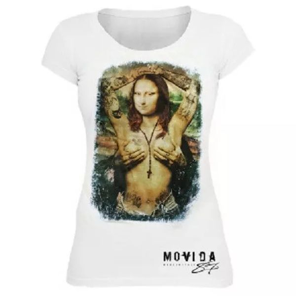 

t-shirt shirt mona lisa mona lisa cotton fashion women, White;black