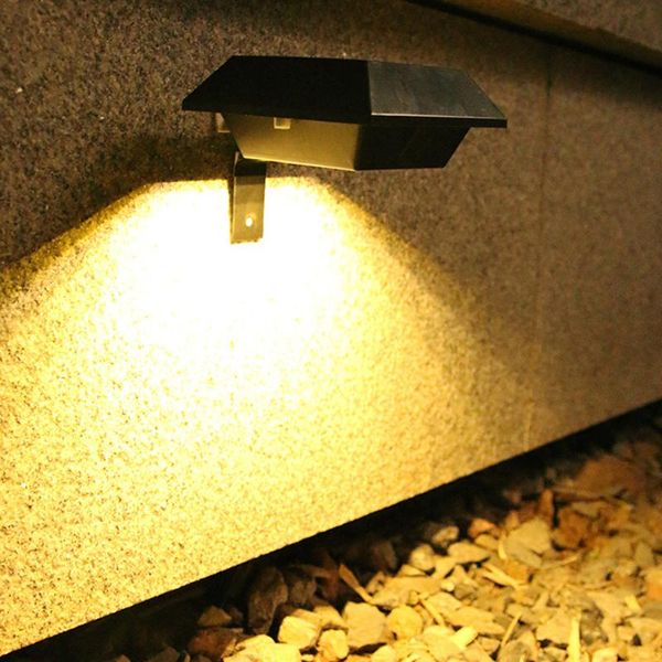 

solar powered 12led outdoor garden patio light gutter fence wall roof yard lawn lamps