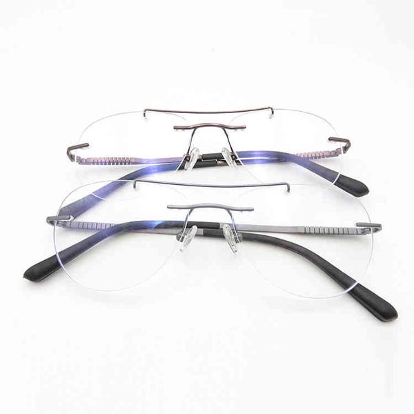 

factory wholale price rimls eyeglass titanium optical spectacle titanium eyeglass fram metal glass, White;black