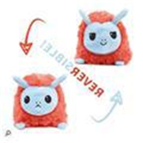 

flip ocs reversible plush toy soft and lovely animal flip cat doll compression