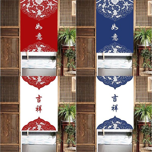

good luck cotton bedroom door curtain kitchen half panel non perforated shower partition home decoration & drapes