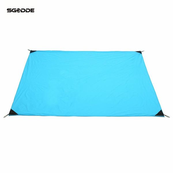 

outdoor pads sgodde picnic mat waterproof folding camping pad with 4 tent nails baby climb blanket hiking
