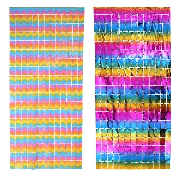 

party decoration colorful background curtain sequin wall birthday backdrops wedding anniversary bachelor decor