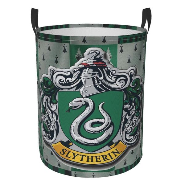 

sly-therining circular laundry hamper storage bin dirty clothes bag with easy carry extended handles bags