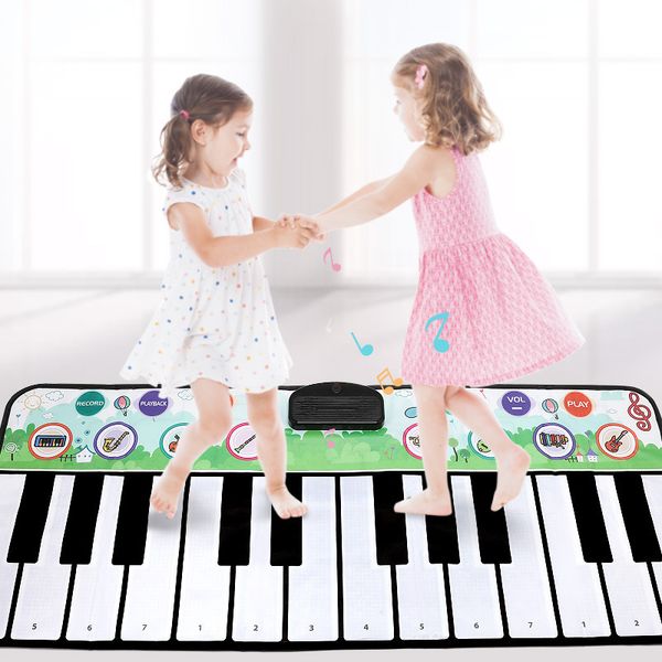 

dance piano mat 1.8m electronic pedal crawling blanket children music tuba instrument children