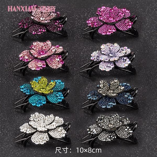

gZz duckbill headdress korean petal tridentate clips chuckdrill chuck clip pin water hairpin plate barrettes hair grab czech drill headdres, Golden;silver