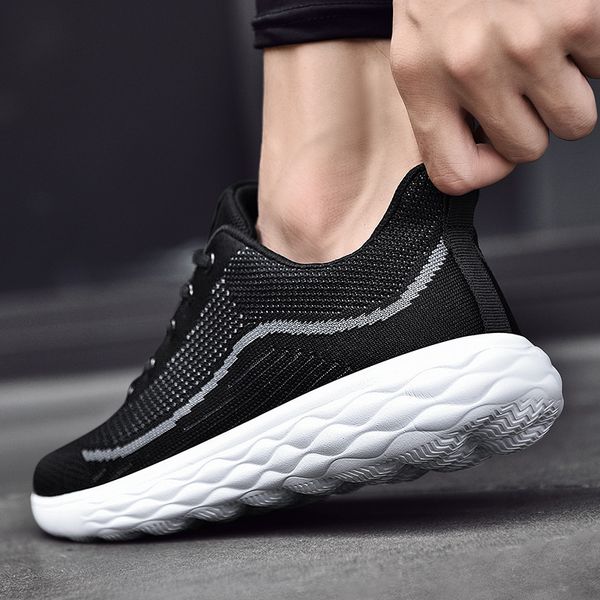 

2021 summer women mens running shoes student outdoor sports sneakers red blue black size eur 38-46 code 50-0503