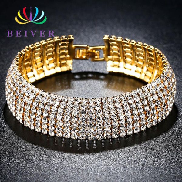 

link, chain beiver 2021 arrival multi-layer yellow gold color women charm bracelet gifts for ladies girl, Black
