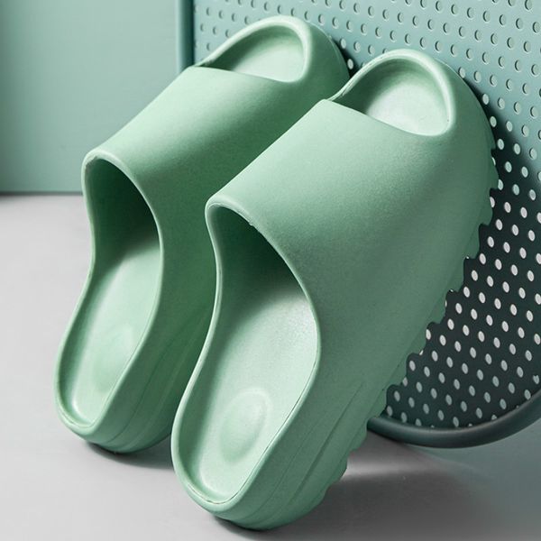 

70% off wholesale flip-flops rubber gardening clogs men kanye slippers home sliders summer beach-side sandals comfortable breathable slide b, Black