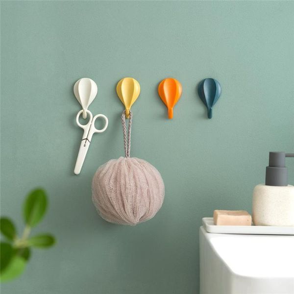 

hooks & rails 8pcs/set air shape balloon wall hanging kitchen seamless