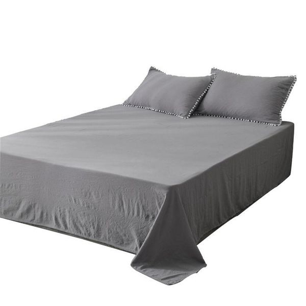 

bedding sets bed sheet single/double/ size flat simple pillow covers sabanas de double sheets for with pillowcase f0155