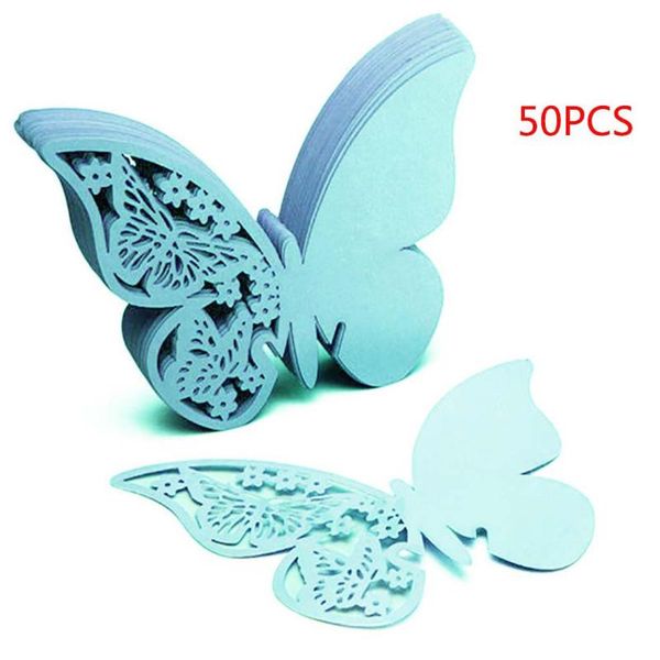 

50pcs white laser cut table mark wine glass paper card cup name place baby shower wedding birthday christmas party supplies greeting cards