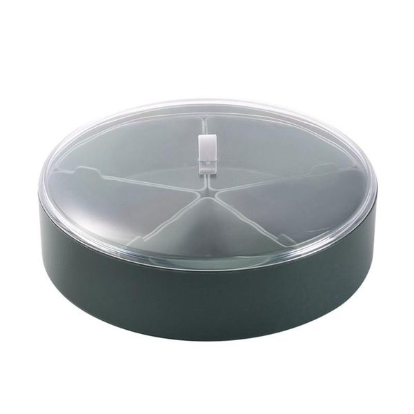 

candy box single layer plastic snack dried fruit nut grid storage home living room desksupplies dishes & plates