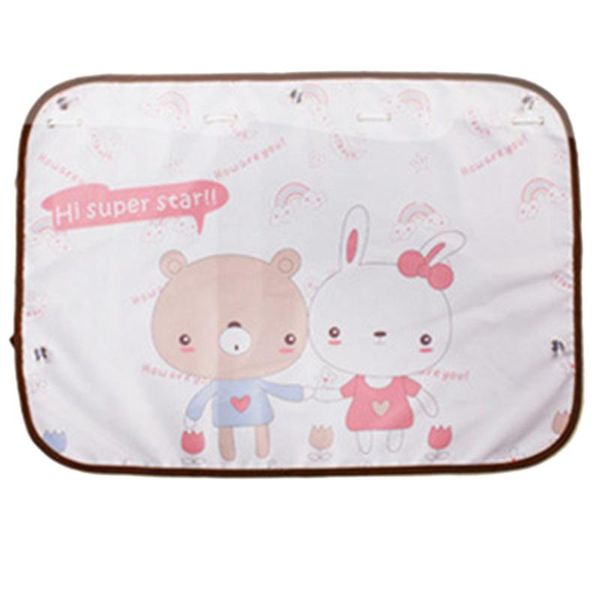 

car sunshade side window curtain uv drape cover universal privacy curtain(bear and