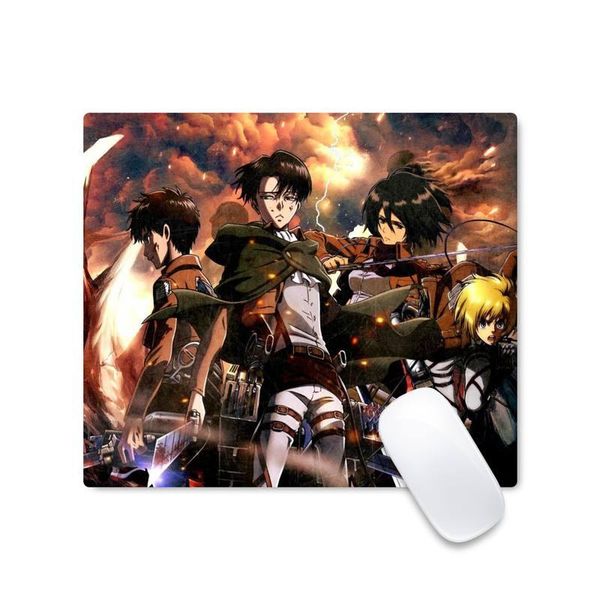 

mouse pads & wrist rests attack on titan passionate gamer speed mice retail small rubber protect game officework mat non-slip lapcushion