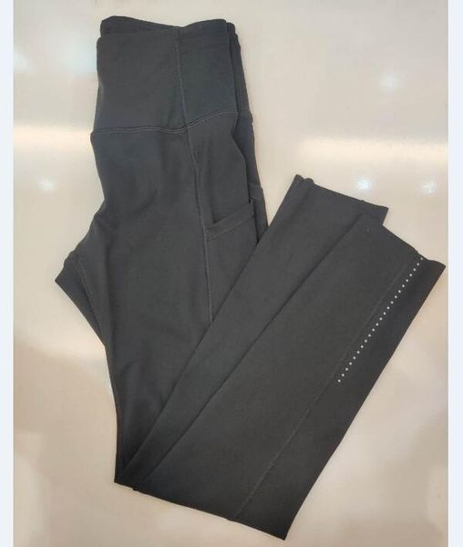 

grneric high waist yoga pants for woman tummy control women leggings with pocket, Black