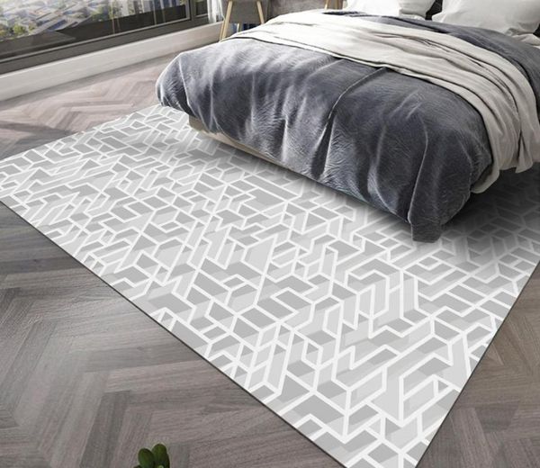 

carpets geometric style rugs floor stripe carpet geometry printed black and white striped rectangular mats 40*60cm entrance doormats