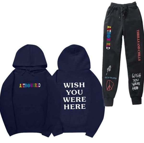 

men's or women's hooded sweater suittravisscott star hoodie lightning sweatshirt youthful comfortable handsome in europe and ameri, Black