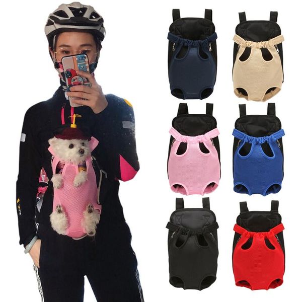 

outdoor dog carrier bag pet breathable canvas backpack puppy portable cat travel for small car seat covers