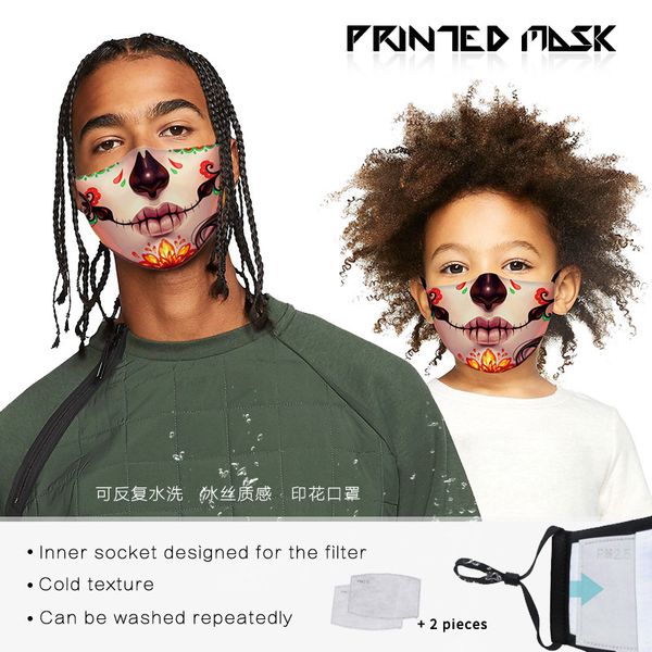 

digital zombie bride 3d printing protective mask dust belt 2 pieces of pm2.5 filter