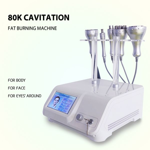 

ultrasound 80 k cavitation body slimming vacuum rf massager weight loss anti cellulite fat burner