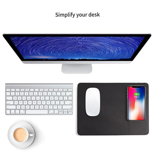 

mouse pads & wrist rests high speed wireless charging pad fast mat qi h-
