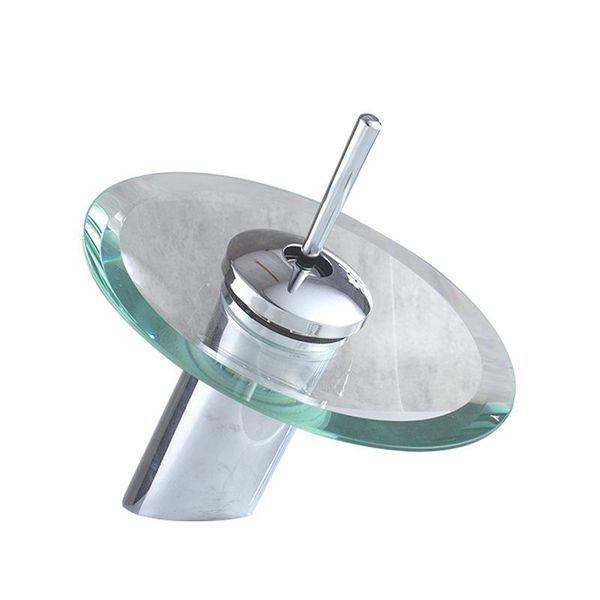 

bathroom sink faucets glass waterfall basin copper faucet toilet cold mixed