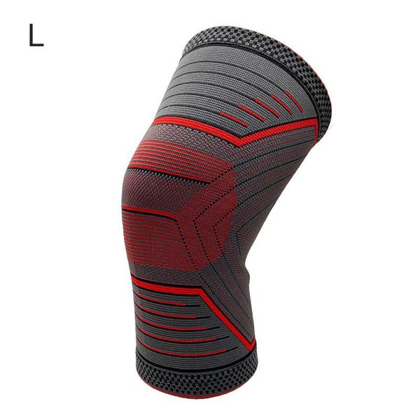 

sports riding super stretch knee pads men's fitness breathable protective gear anti-skid climbing to keep warm elbow &, Black;gray