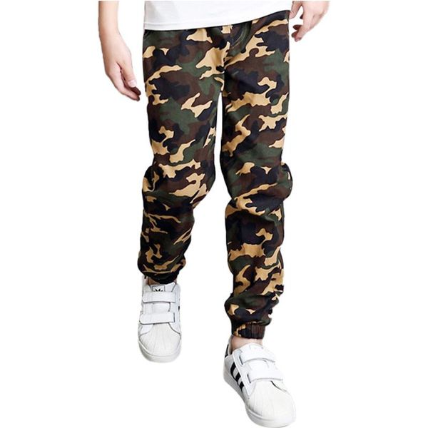 

trousers kids pants camouflage for boys casual sport children clothing fashion teenage cycling running sweatpants, Blue