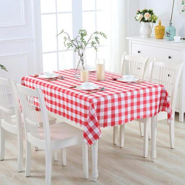 

table cloth pastoral style plaid tablecloth el western restaurant coffee rectangular dining kitchen accessories