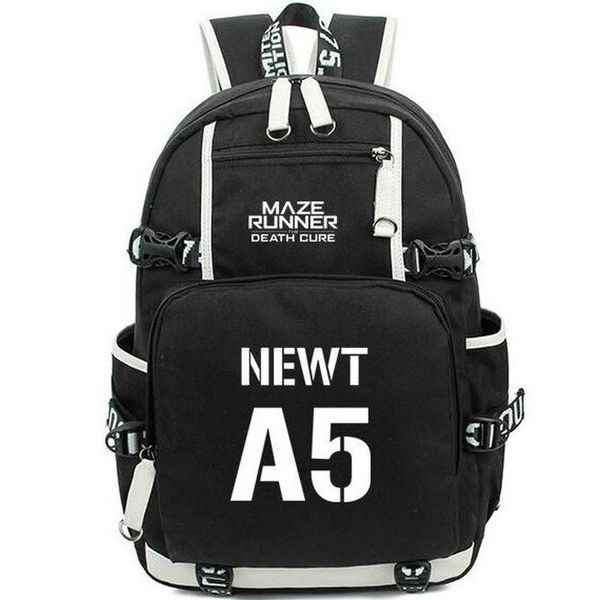 

backpack t maze runner daypack a5 style schoolbag film rucksack satchel school bag computer day pack