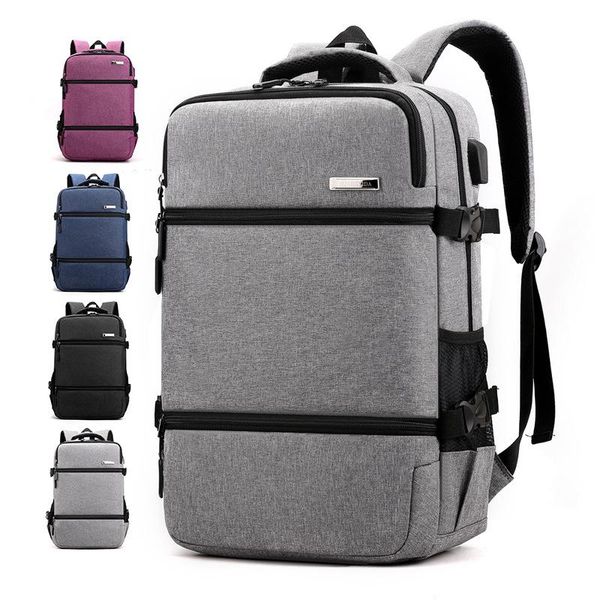 

backpack men's usb outdoor multifunctional student computer travel bag