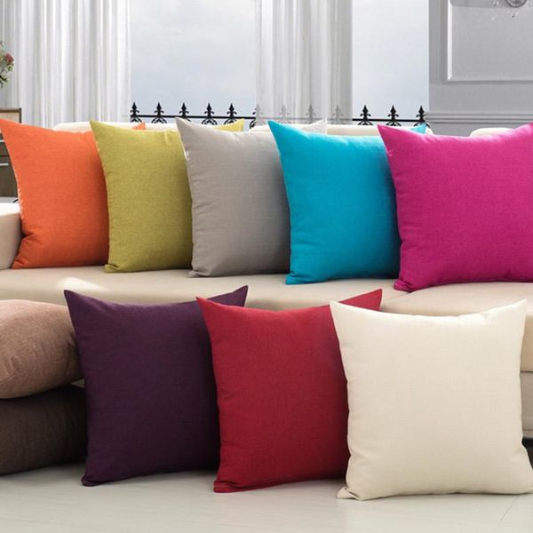Vendite calde Cuscino lombare creativo Cotone solido senza cuscini decorativi interni sedia sedile decorazioni per la casa regalo tessile per la casa