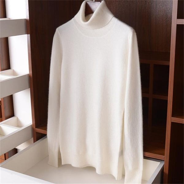

high grade 100%cashmere knit women fashion turtleneck pullover sweater s-l retail wholesale women's sweaters, White;black