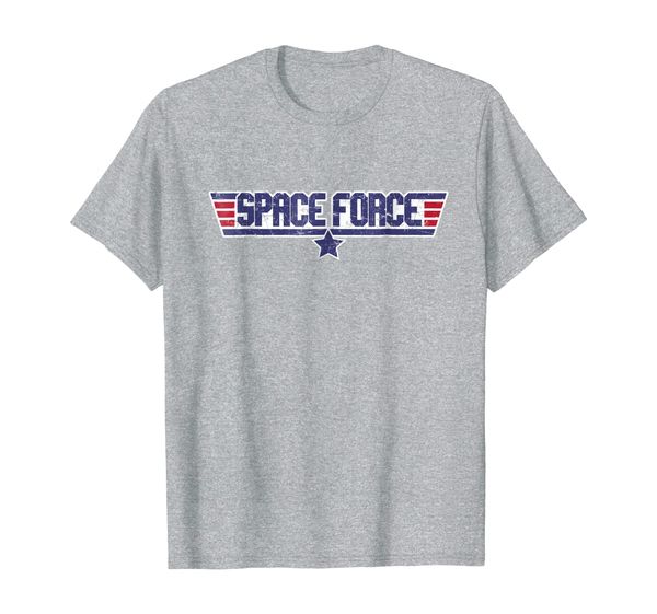 

space force t-shirt america first military in space usa, White;black