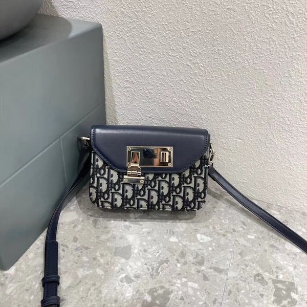 

2021 mini fashion genuine leather women shoulder bag letter handbags change wallets classic womens crossbody evening bags with box