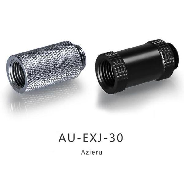 

azieru au-exj-30 boutique diamond pattern 30mm extension seat g1/4 thread internal water cooling fans & coolings