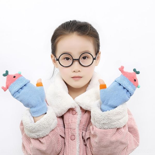 

v5q3 winter children' for boys girls winter warm children' warm glovesgloves and mittens glovesgloves for boys and girls, Blue;gray