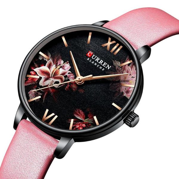 

wristwatches 2021 student sports watch concept creative belt waterproof quartz fashion casual female, Slivery;brown