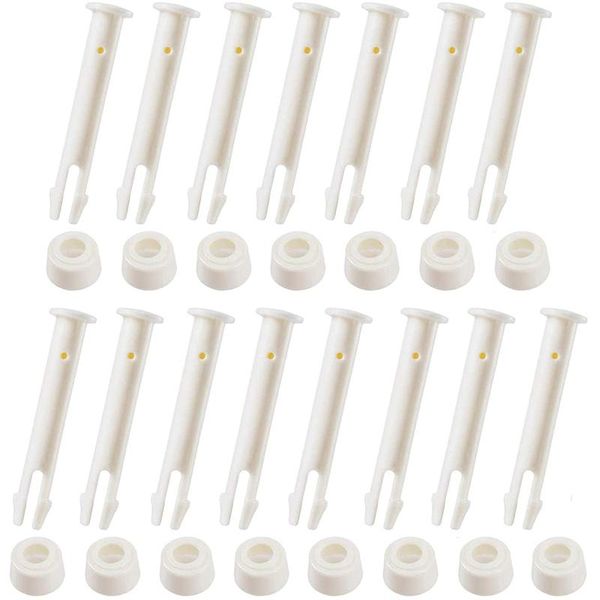 

pool & accessories plastic joint pins for intex above ground 13 inch-24 inch metal frame pools with rubber seal parts,2.36in