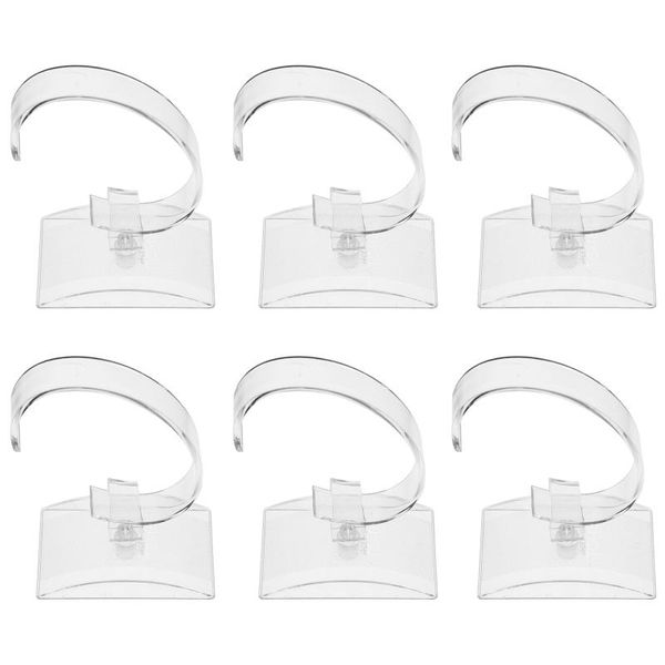 

watch boxes & cases 6pcs holders racks display stands bracelet, Black;blue