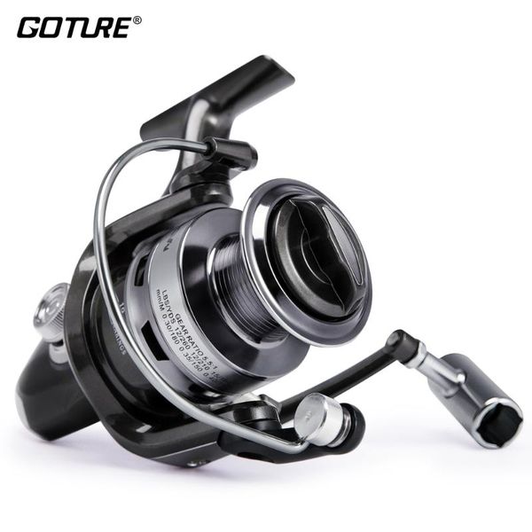 

goture metal spool handle pa body spinning reel 13bb fishing 1000 2000 3000 4000 5000 6000 7000 series carp tackle baitcasting reels