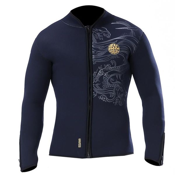 

men's diving suit slinx, 5mm, jacket, neoprene clothing swim wear